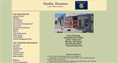 Desktop Screenshot of hardinmt.com